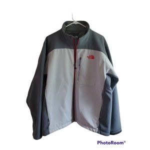 North Face Apex Bionic Jacket, Men's XL, Like New Condition, Two-Tone Ether Gray